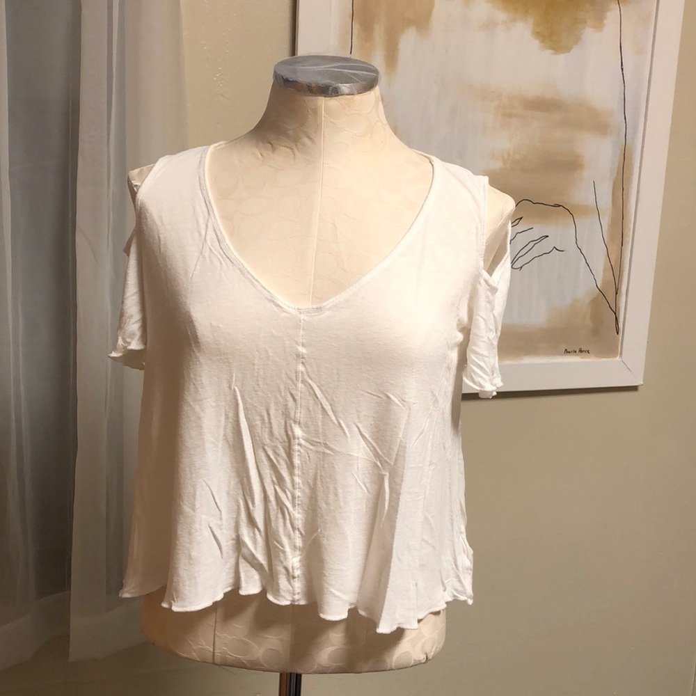 Free people open shoulder top
